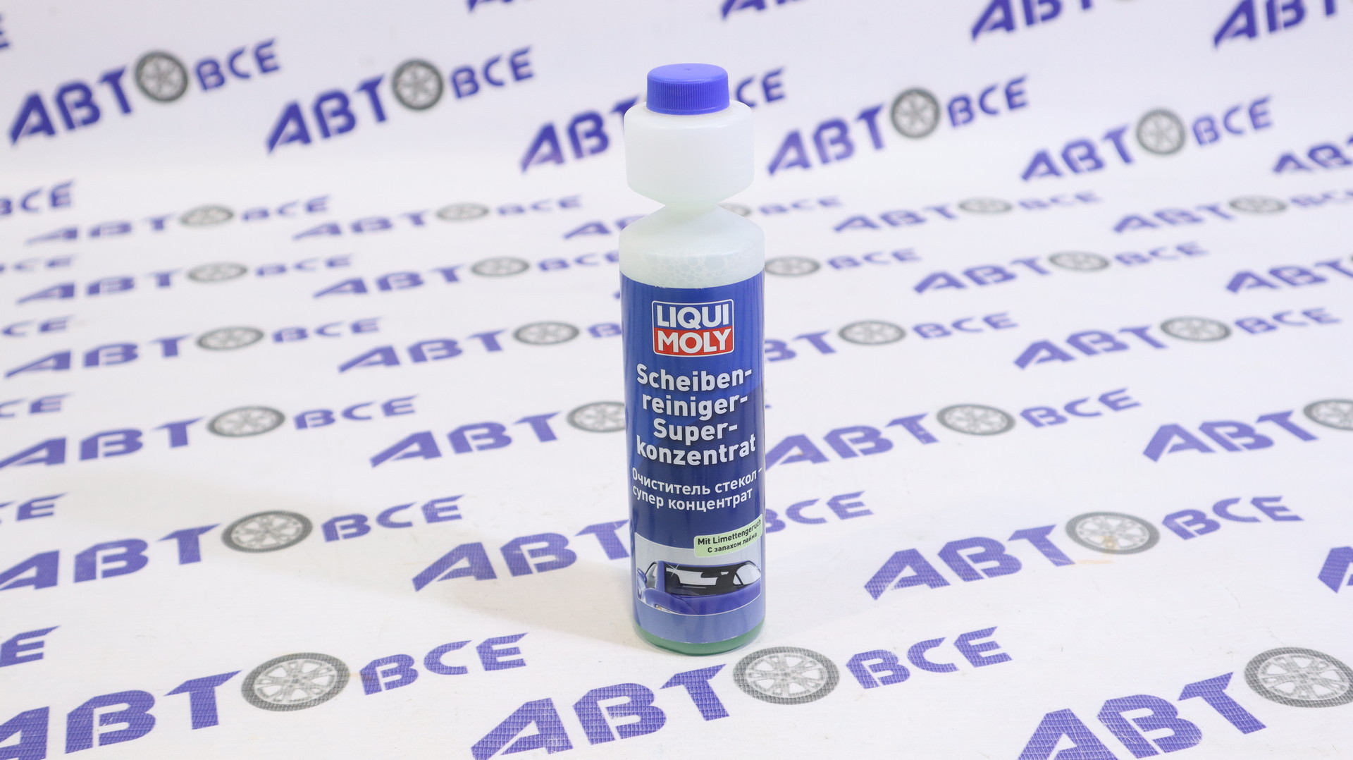 Жидкость стеклоомывателя ЛЕТО (супер концентрат) (0,25л) Лайм LIQUI MOLY -  Авто Химия